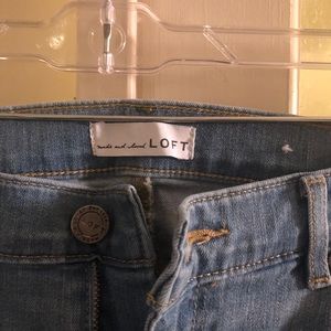 Loft modern skinny crop